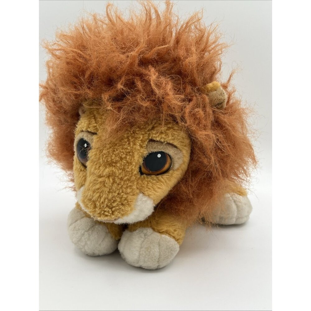 Vintage 1994 Disney The Lion King Mane Changing Growing Up Simba Plush – Matte